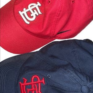 Two St. Louis cardinals hat